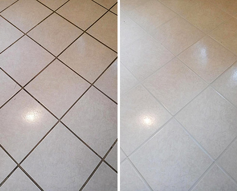 Floor Restored by Our Tile and Grout Cleaners in West Chester, PA