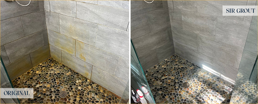 Shower Restored by Our Expert Tile and Grout Cleaners in Coatesville, PA